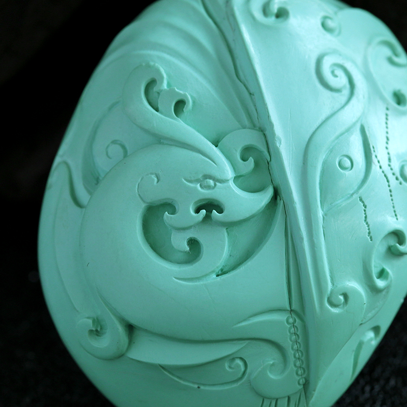 龙凤呈祥绿松石-红掌柜