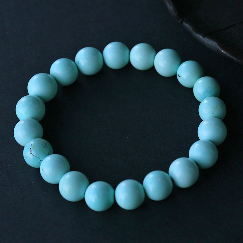 绿松石单圈手串-红掌柜