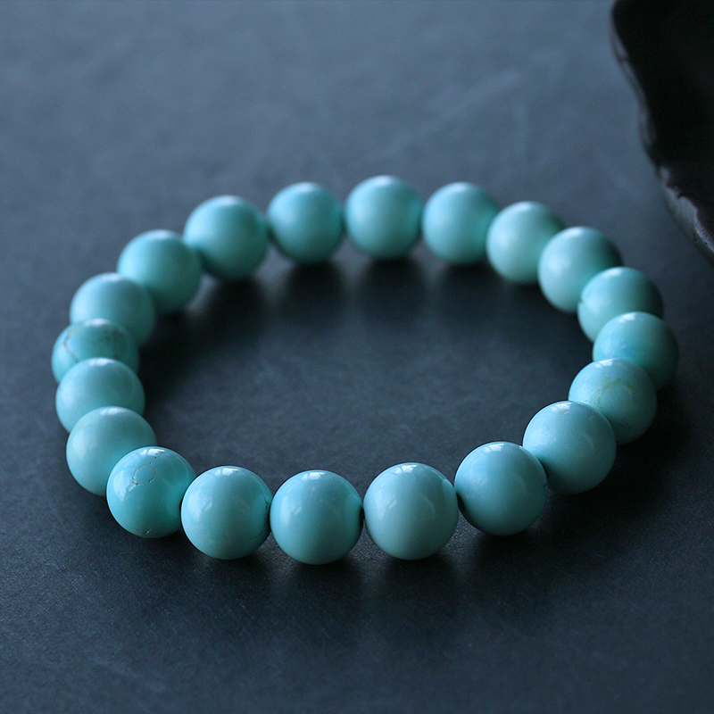 绿松石单圈手串-红掌柜