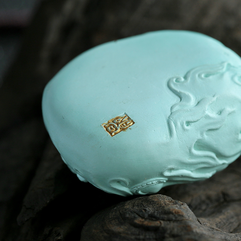 苏工绿松石挂件-红掌柜