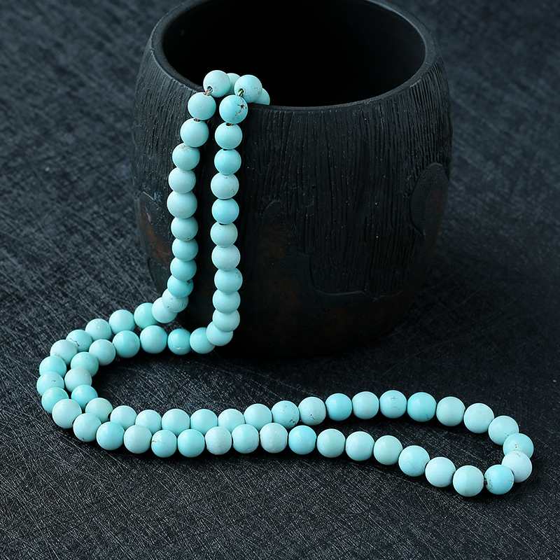 湖北绿松石手串- 红掌柜珠宝