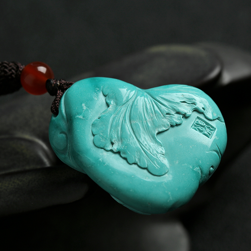 高瓷高蓝绿松-红掌柜