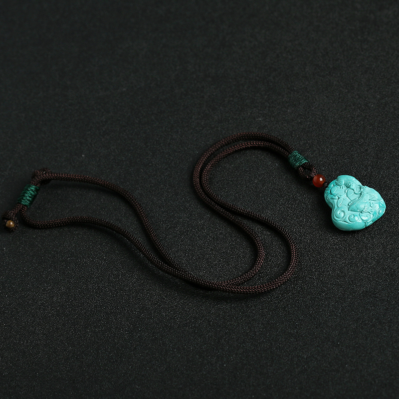 天然绿松石-红掌柜