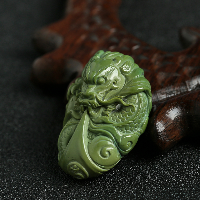 绿松吊坠-红掌柜