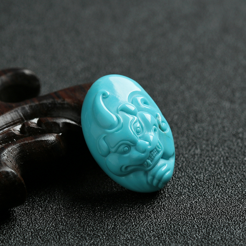 瑞兽吊坠-红掌柜