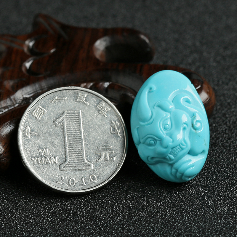 绿松挂件-红掌柜