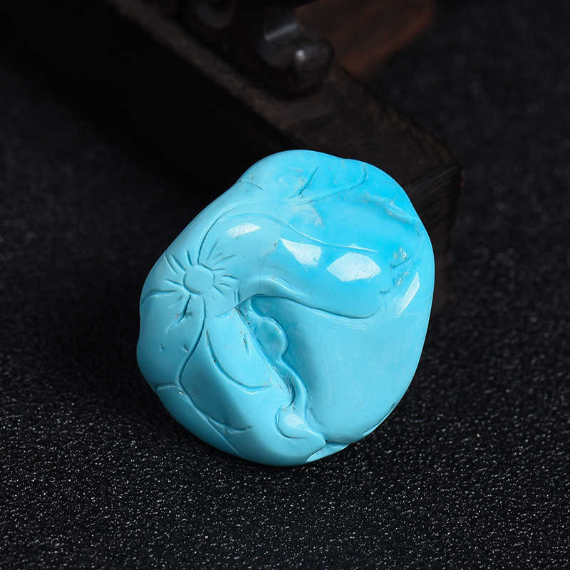 绿松石吊坠-红掌柜