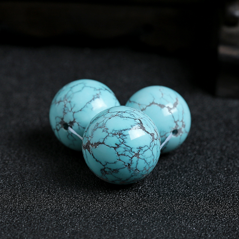 云盖寺绿松石大珠子(套装）-红掌柜