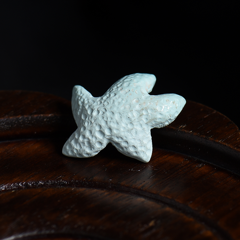 湖北天然绿松石吊坠-红掌柜