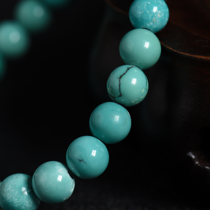 天然绿松石手串 - 红掌柜