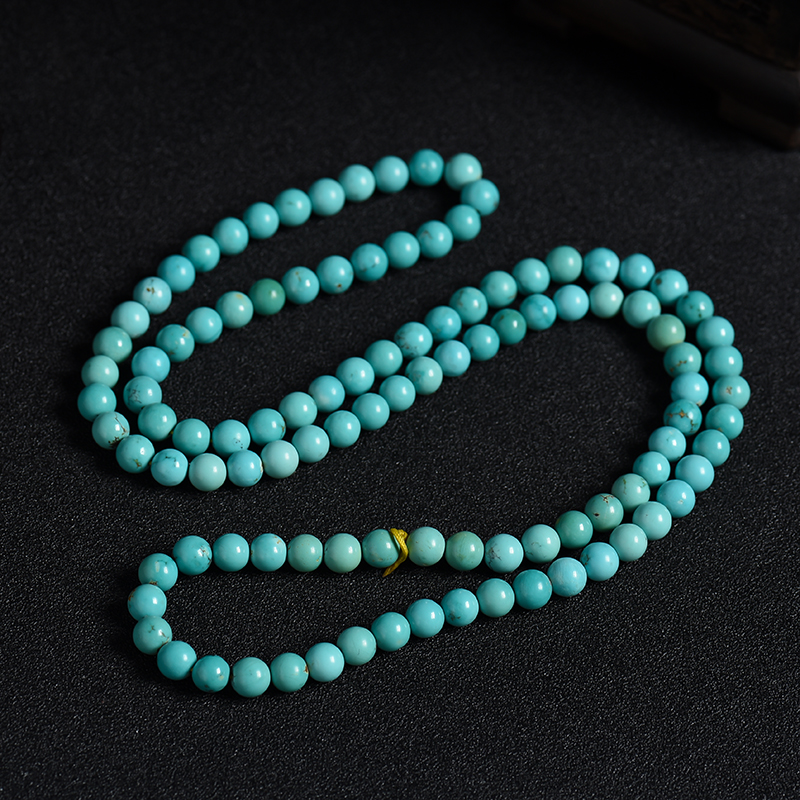 绿松石108佛珠手串 - 红掌柜