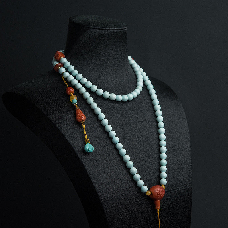 7.5mm绿松石长链-红掌柜