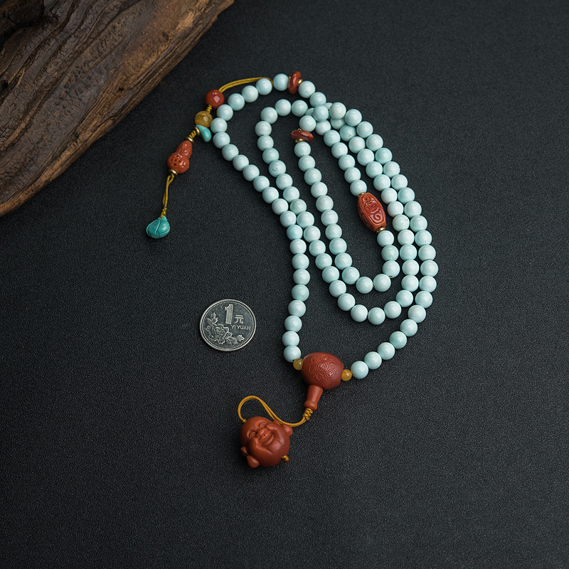 中瓷松石长链-红掌柜