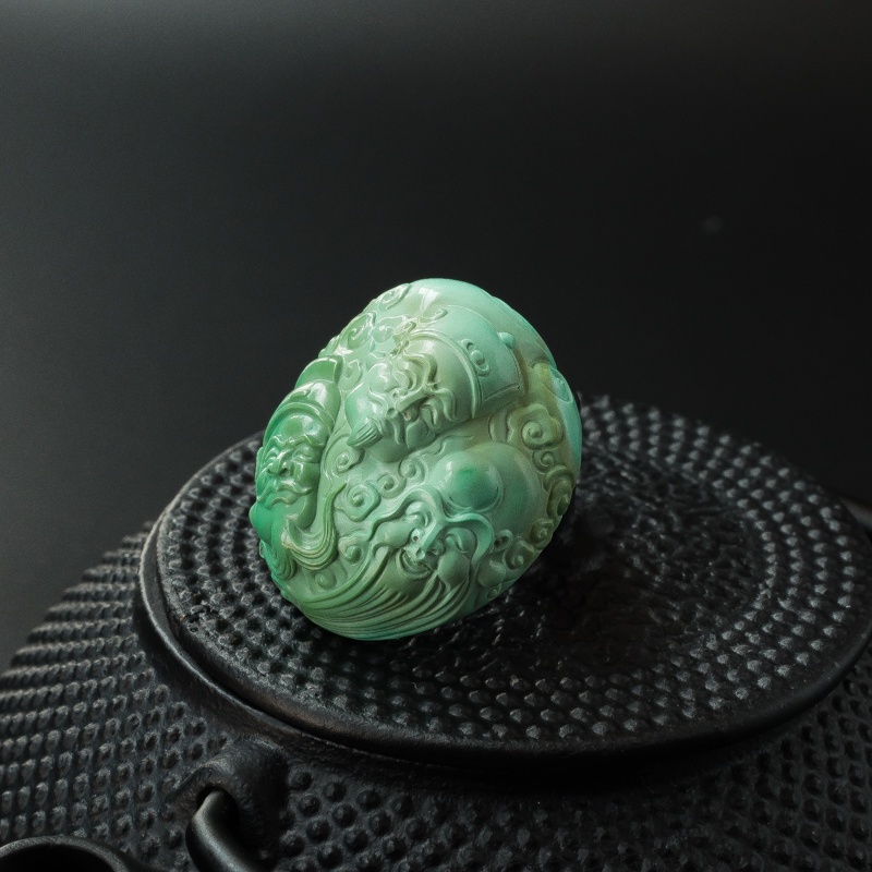 绿松石福禄寿-红掌柜