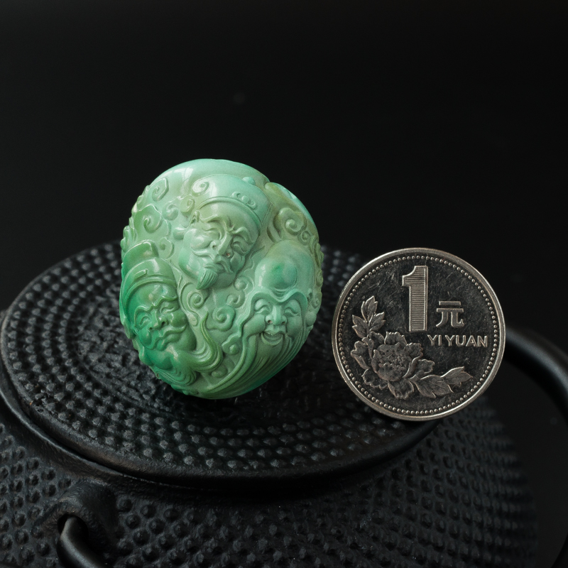 湖北绿松石吊坠-红掌柜