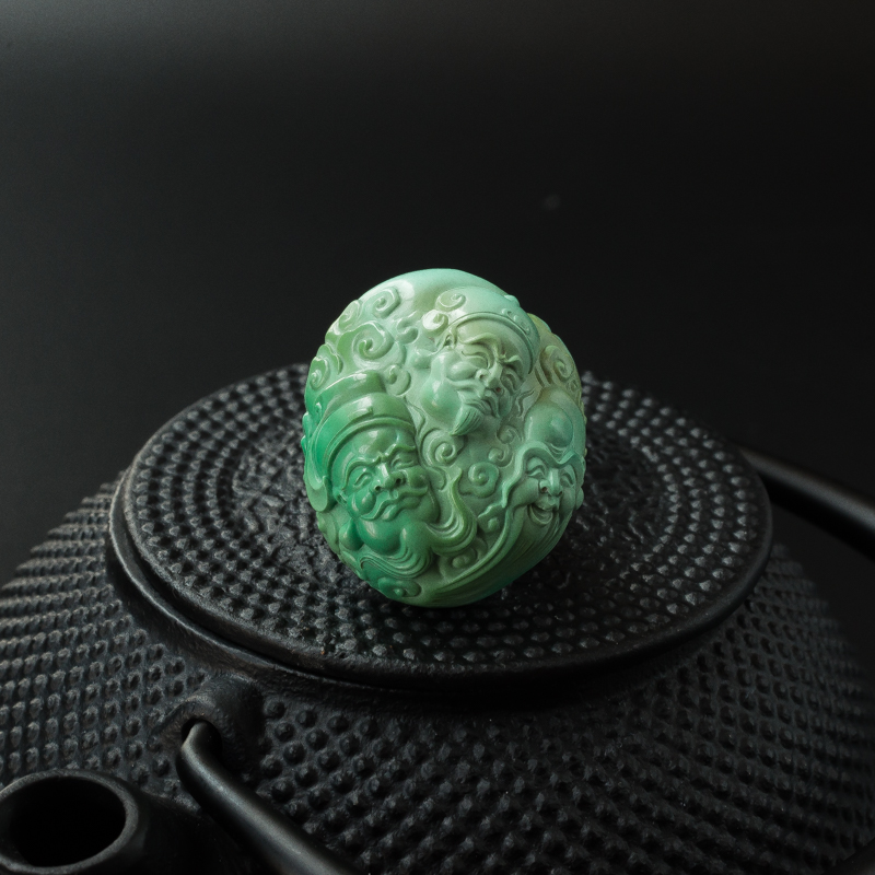 天然绿松石-红掌柜