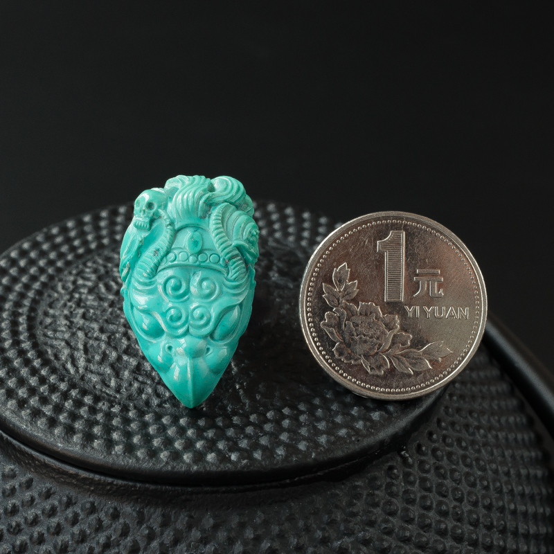 湖北绿松石吊坠-红掌柜