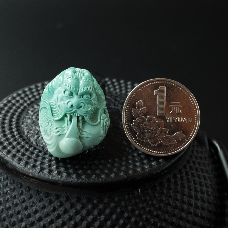 湖北绿松石吊坠-红掌柜