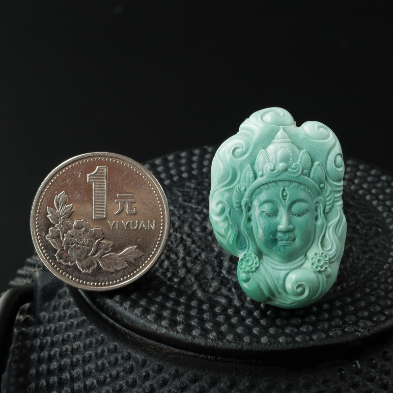 湖北绿松石吊坠-红掌柜