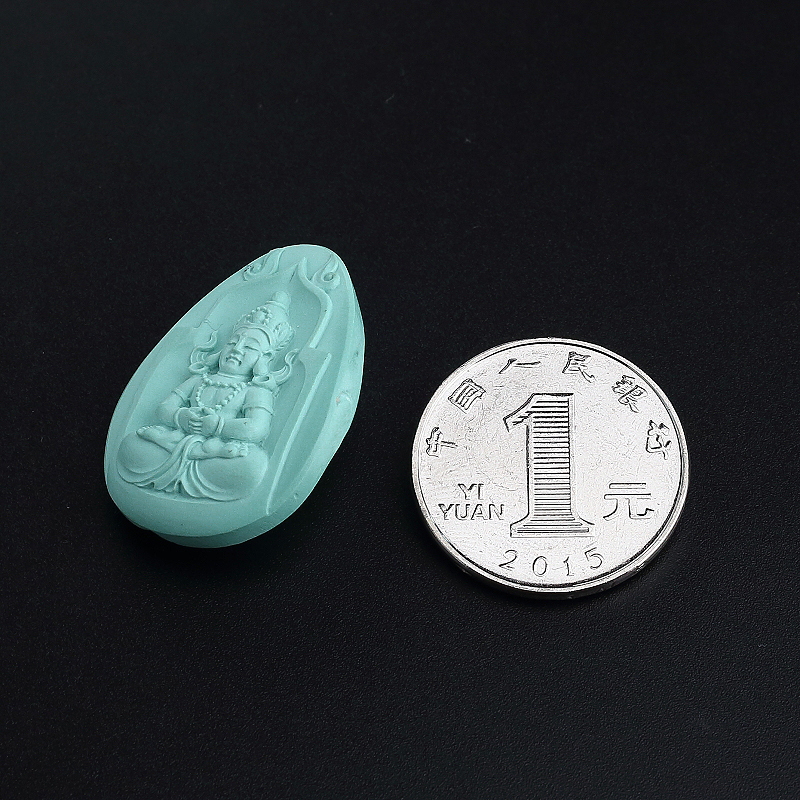 湖北绿松石吊坠-红掌柜