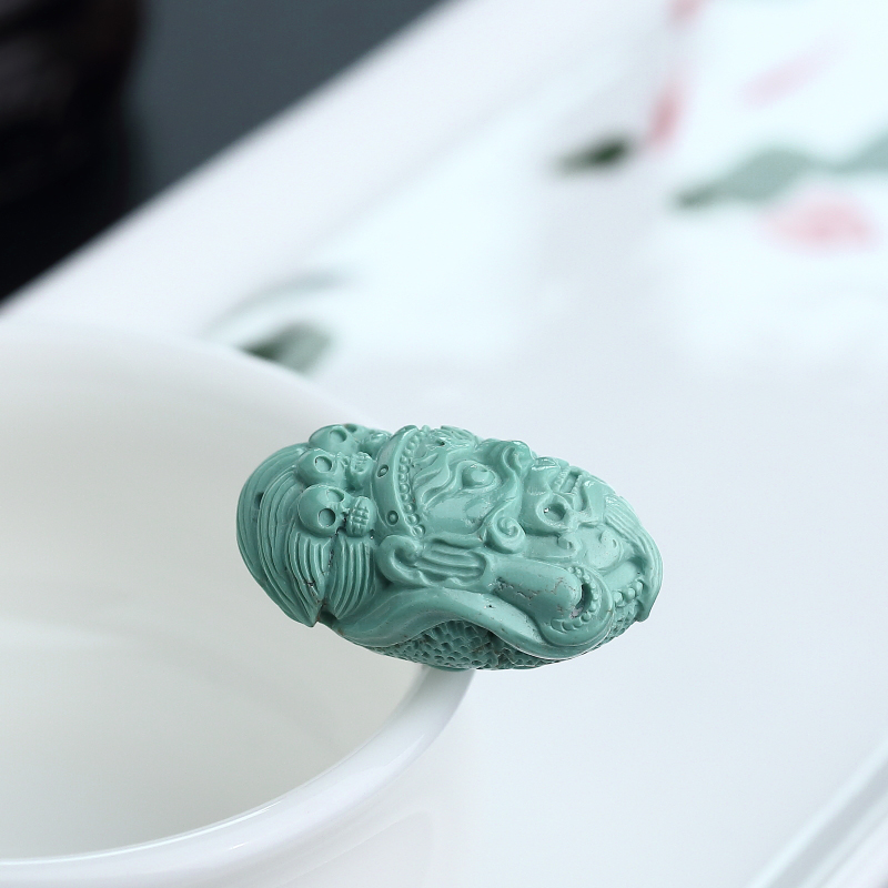 天然绿松石-红掌柜