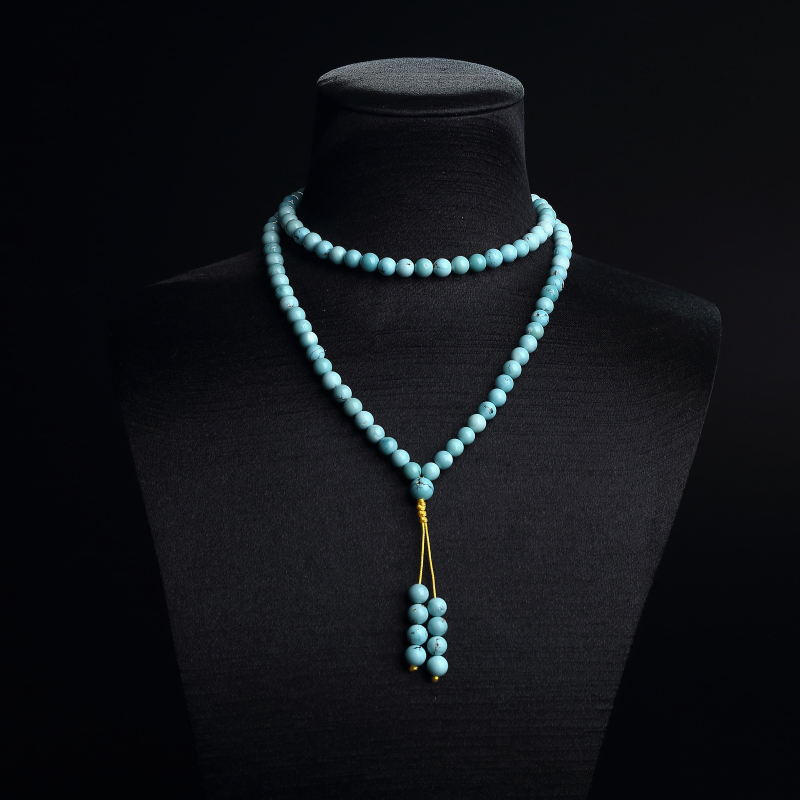 5.5mm绿松石项链-红掌柜
