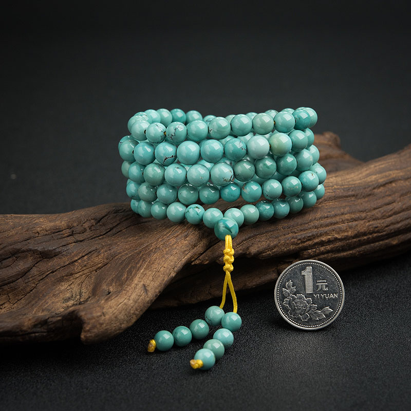 绿松108佛珠 - 红掌柜