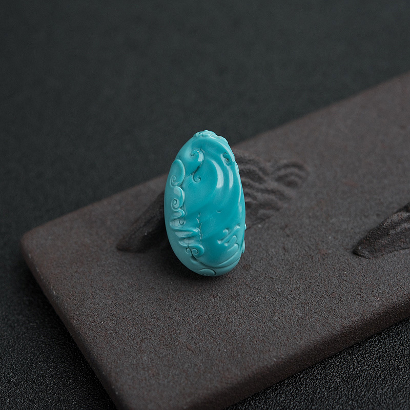 绿松石度母吊坠-红掌柜