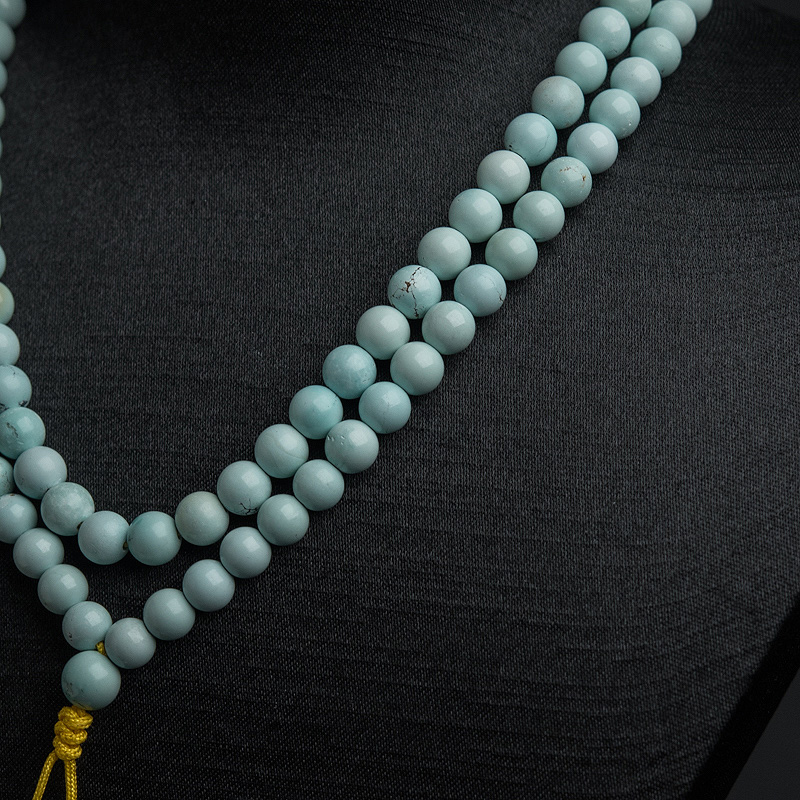 绿松石108佛珠-红掌柜