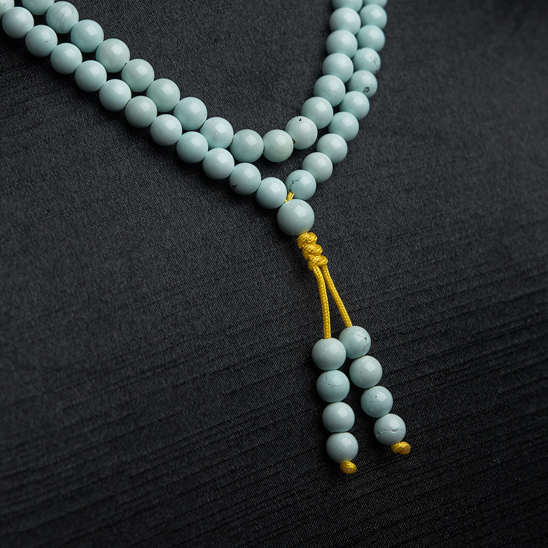 绿松石108佛珠-红掌柜