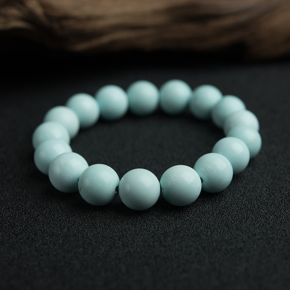 绿松石单圈手串-红掌柜