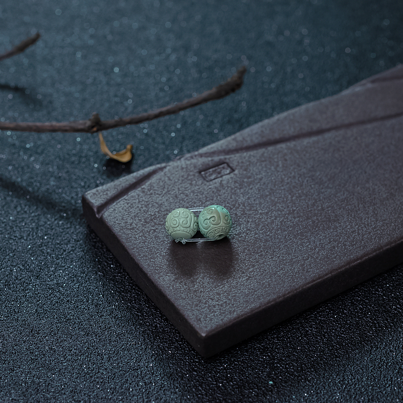 绿松石回纹珠套装-红掌柜