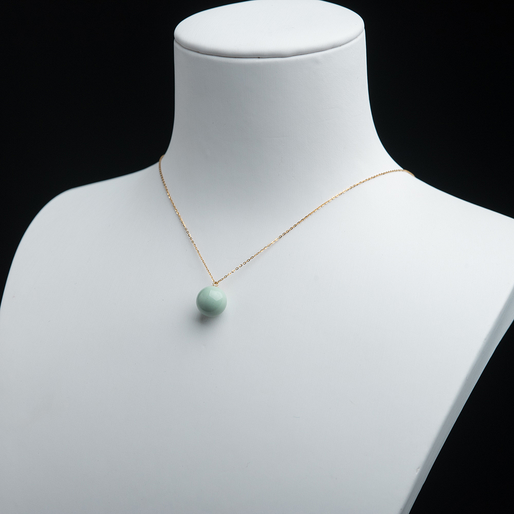 绿松石圆珠项链-红掌柜