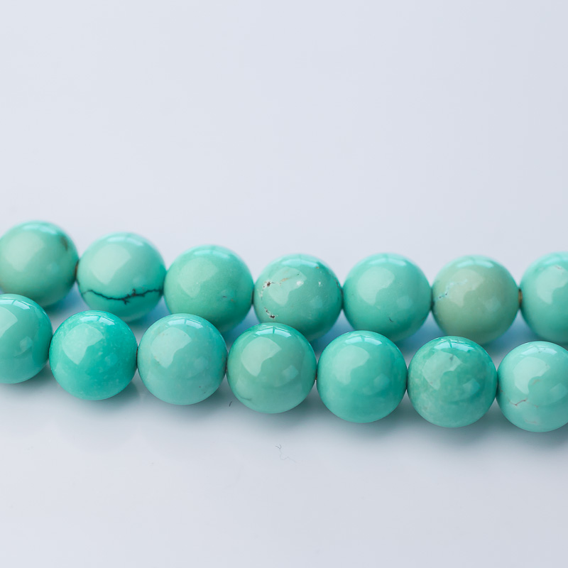 中高瓷蓝绿松石108佛珠-红掌柜