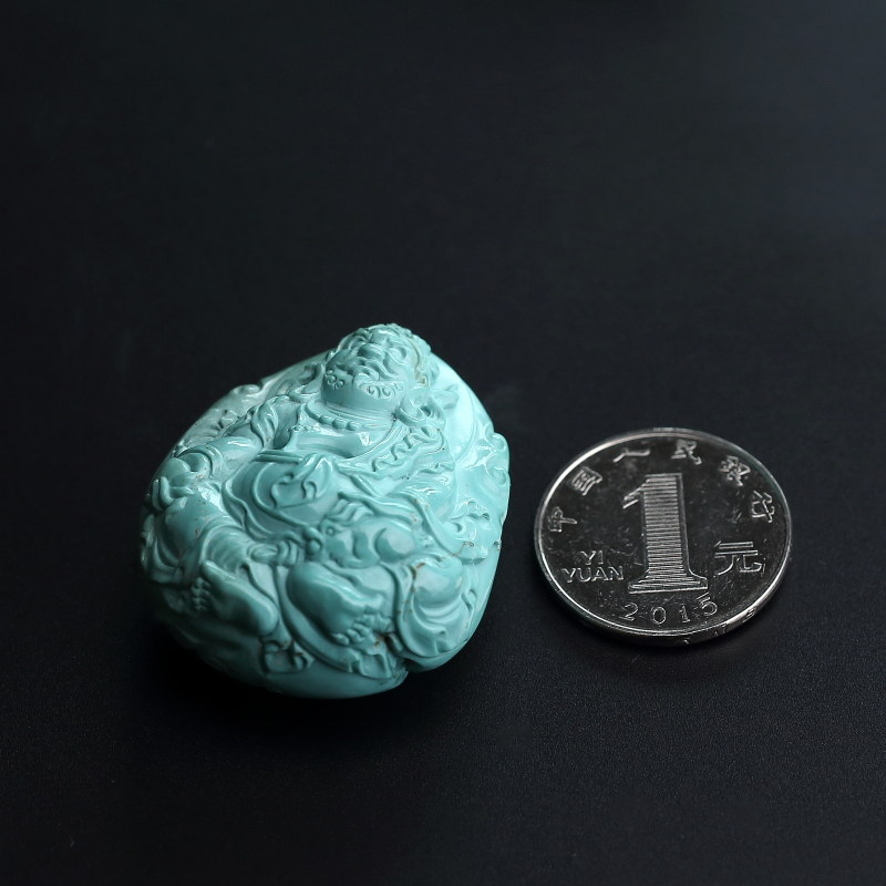 湖北绿松石吊坠-红掌柜