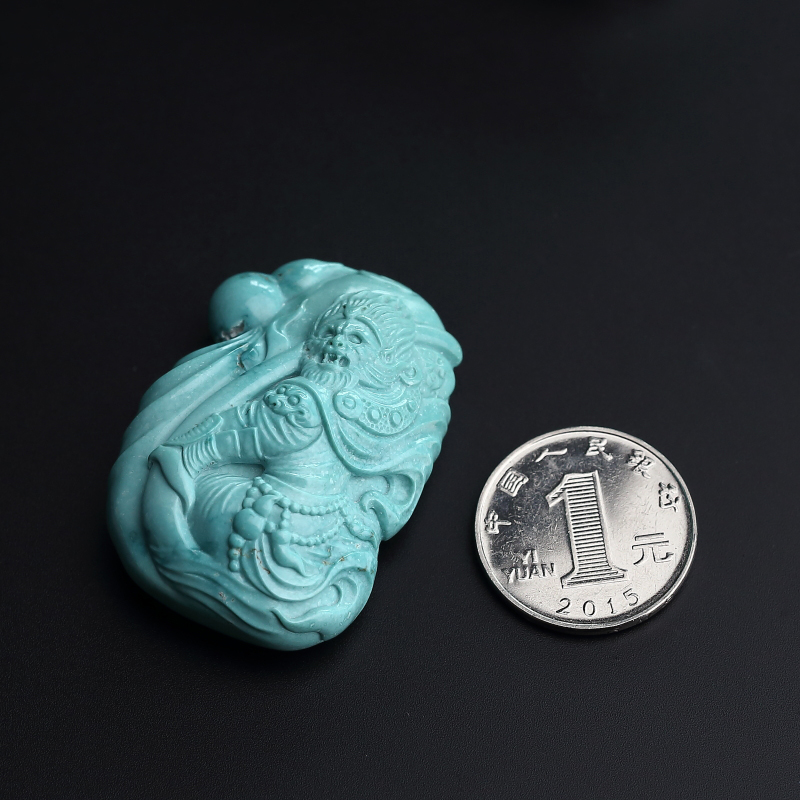 湖北绿松石挂坠 - 红掌柜