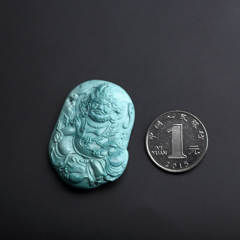 湖北绿松石吊坠-红掌柜