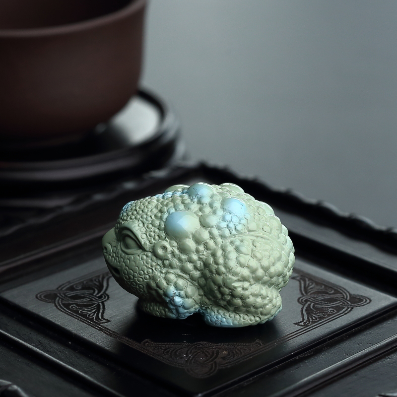 青蛙吊坠-红掌柜