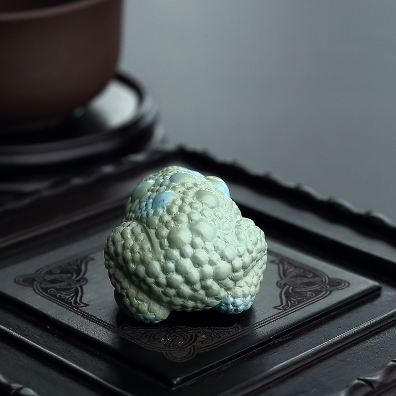 天然绿松石吊坠-红掌柜