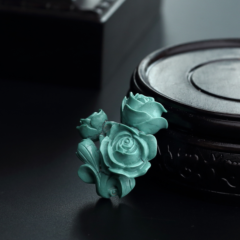 绿松石吊坠-红掌柜