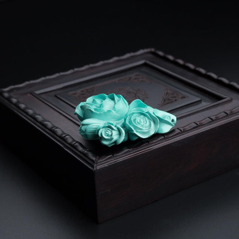 湖北绿松石吊坠-红掌柜