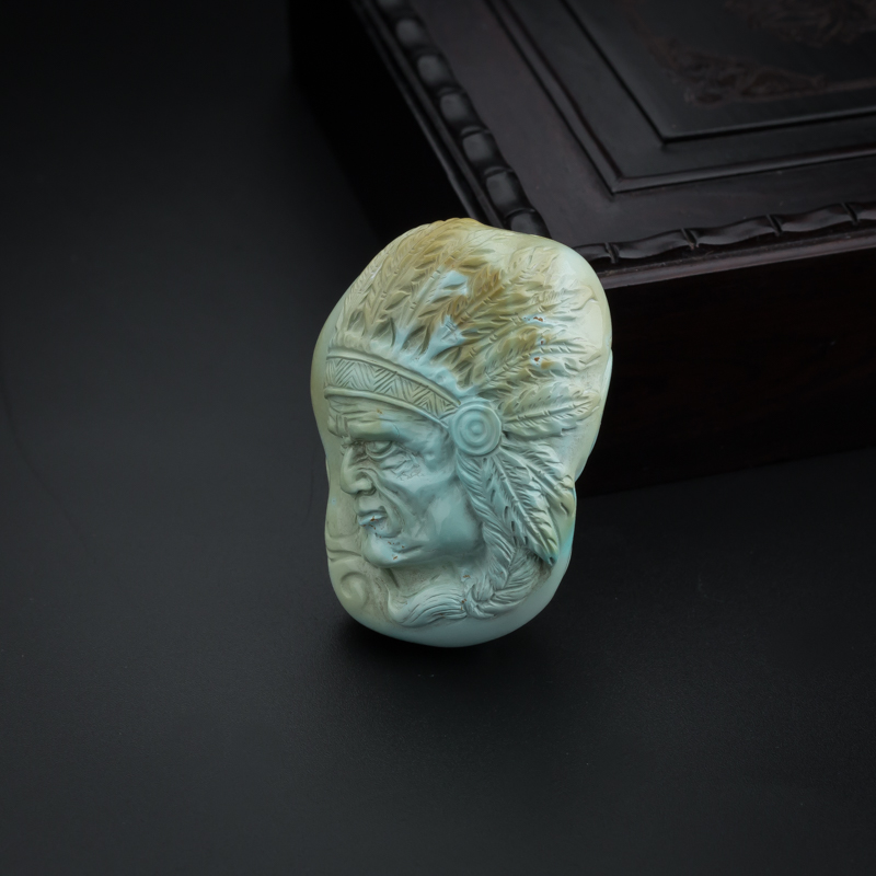 绿松石吊坠-红掌柜