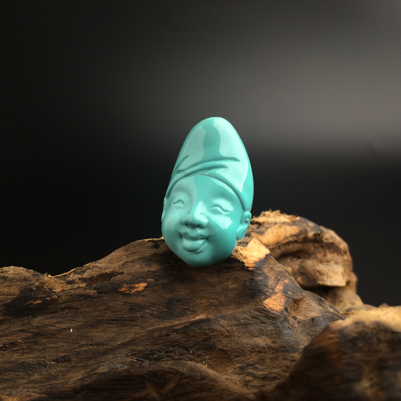 绿松石吊坠-红掌柜