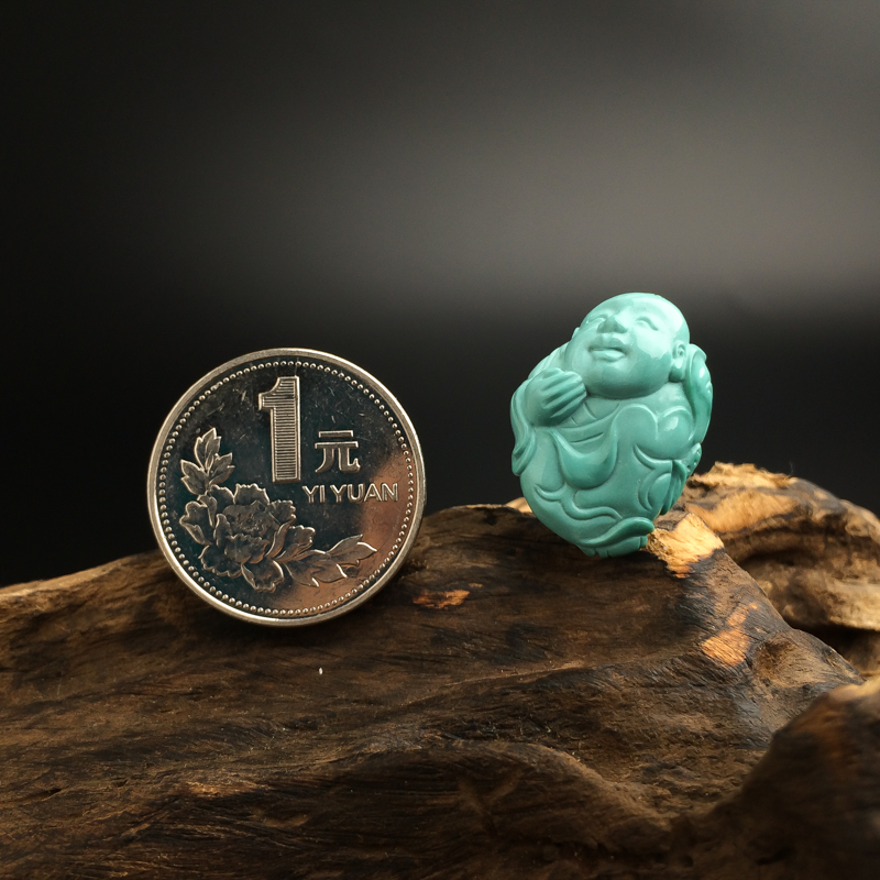 天然湖北绿松石-红掌柜