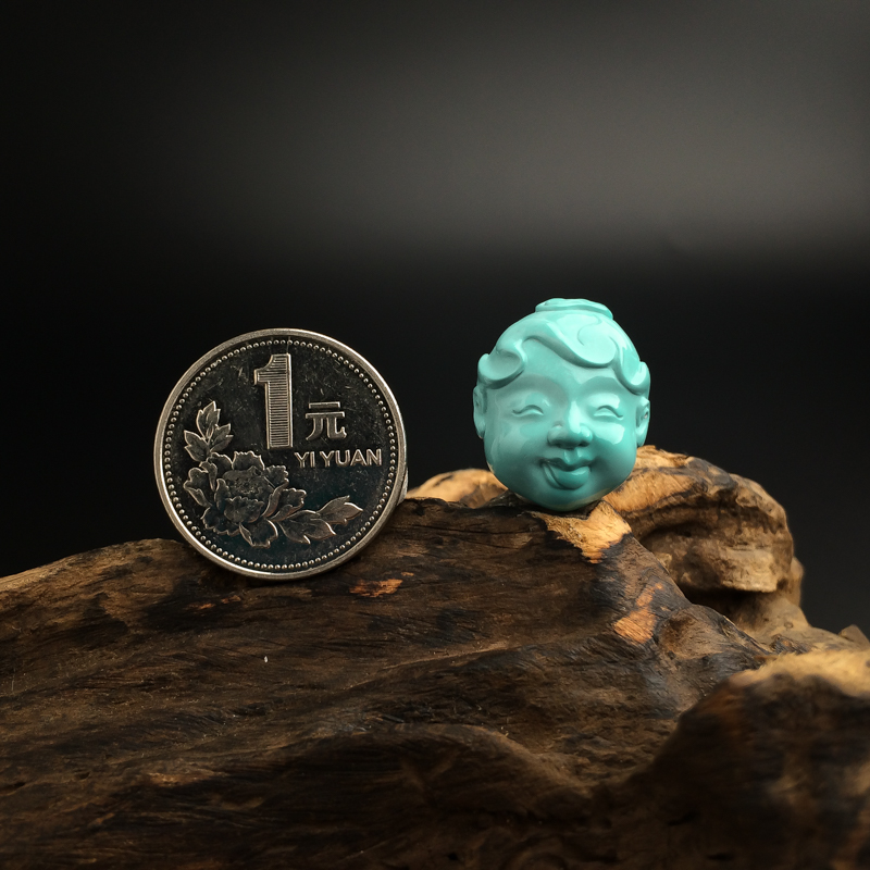 天然湖北绿松石-红掌柜