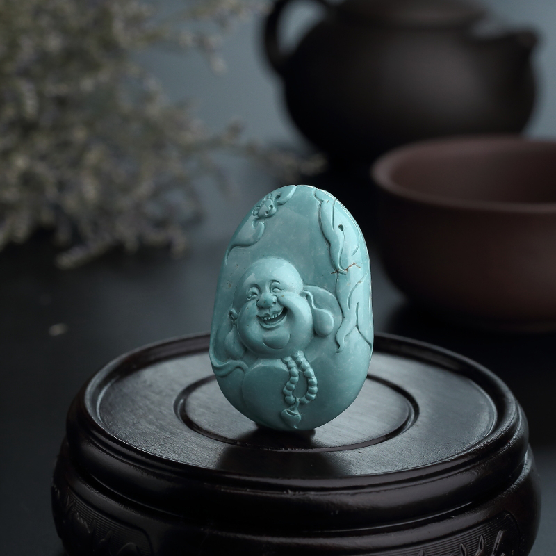 绿松石吊坠-红掌柜