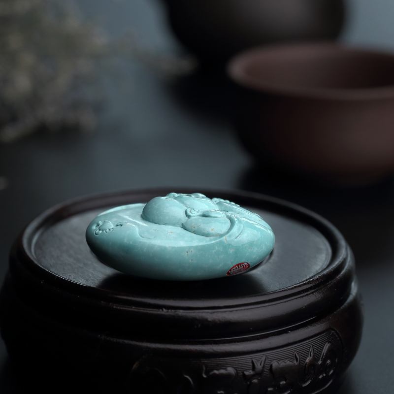 弥勒佛吊坠-红掌柜