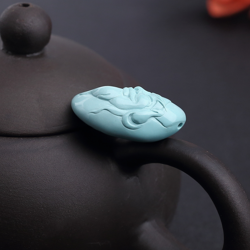 绿松石诸葛亮吊坠-红掌柜