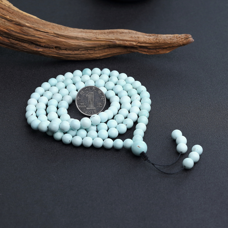 绿松石108佛珠-红掌柜