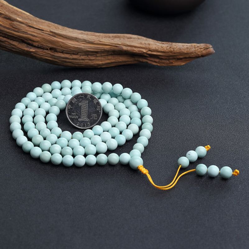 绿松石108佛珠-红掌柜